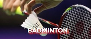 Serv i badminton